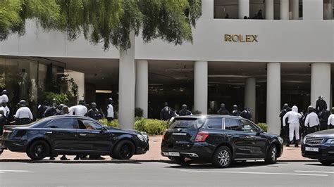 rolex gangster|shootout in sandton.